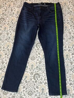 Old Navy Dark Blue Slim Straight Jeans